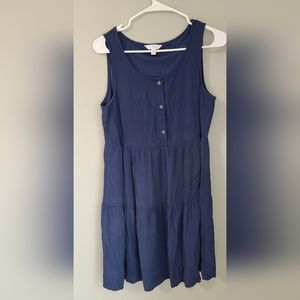 TIME and TRU Navy Blue Dress